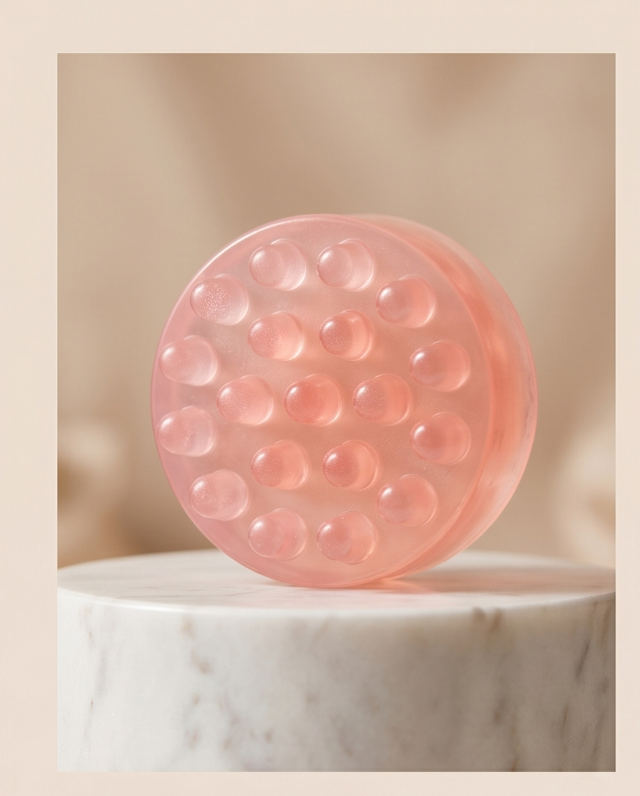 Pink sugar soap