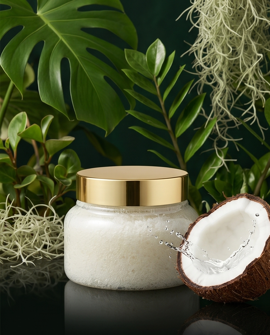 coconut scrub