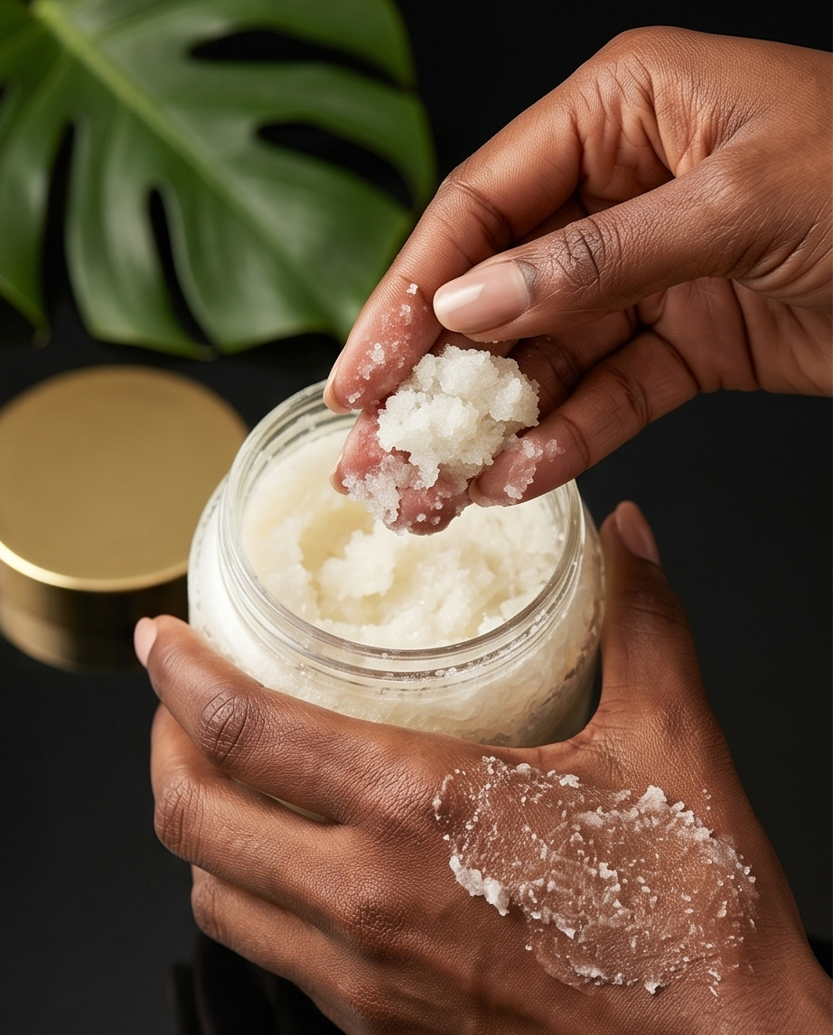 coconut scrub