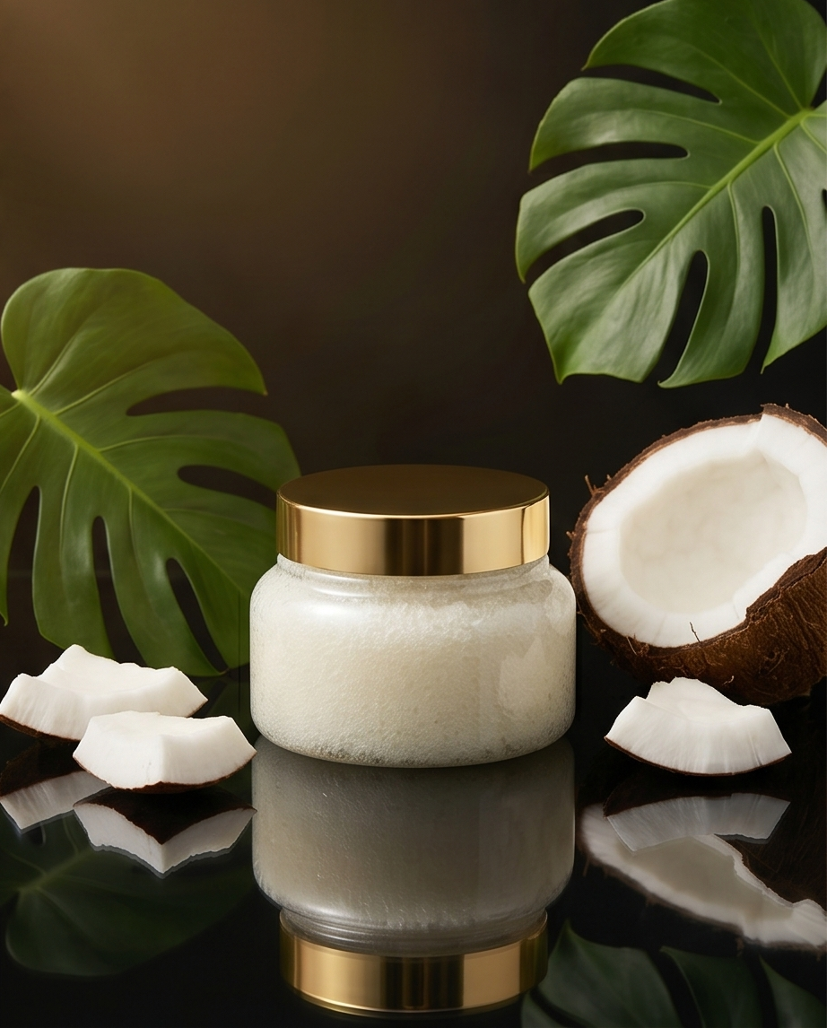 coconut scrub