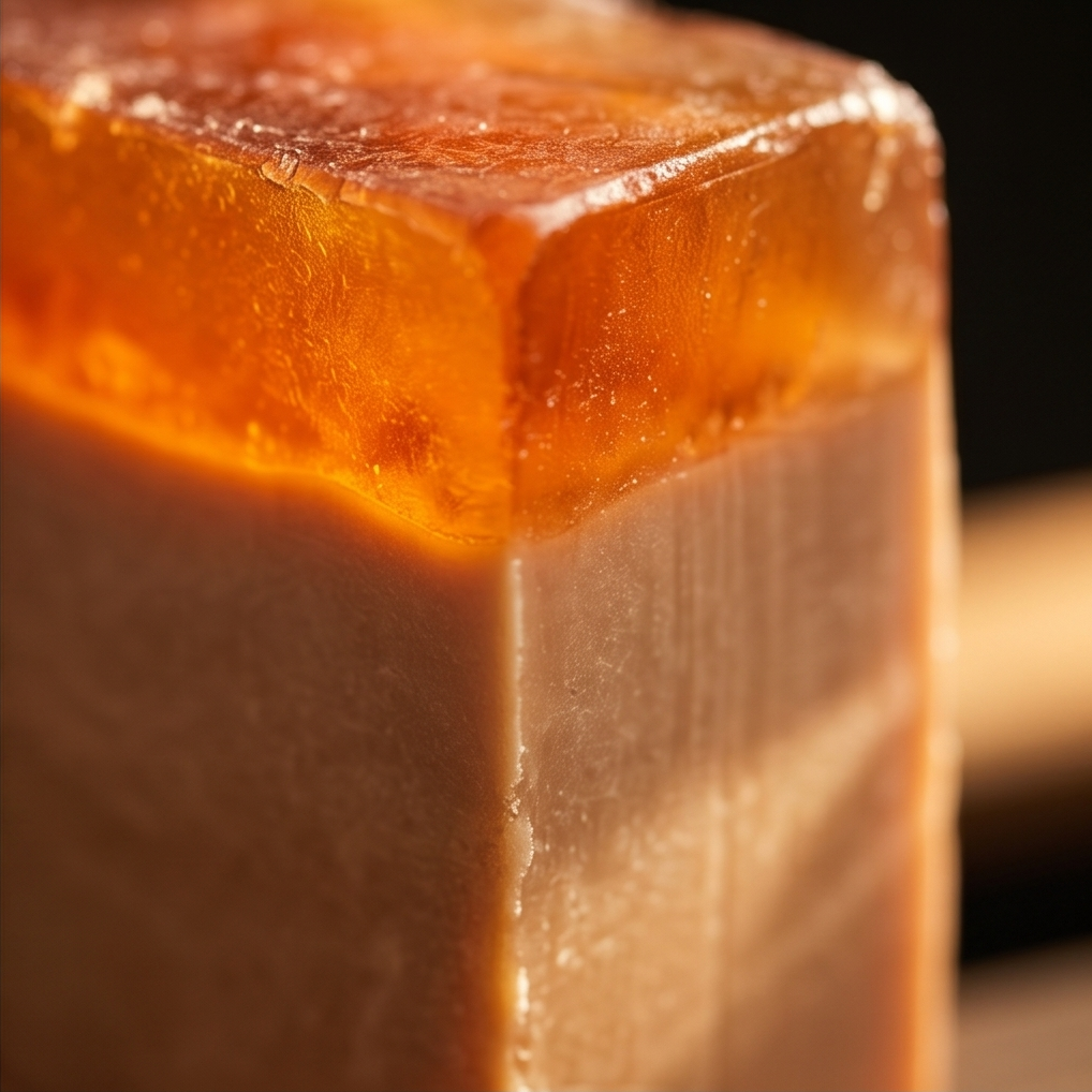 Chocolate knight soap